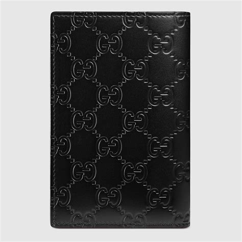 gucci signature passport case|luxury passport covers.